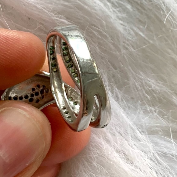 Unique sterling snake ring Sz 6 - Picture 8 of 8